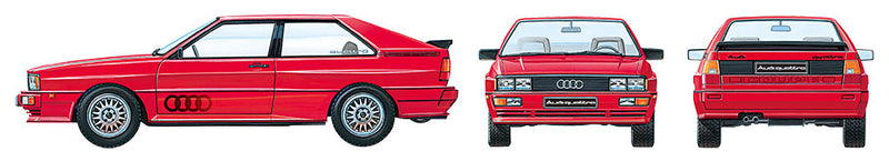 1/24 Audi Quattro (Tamiya Sports Car Series 031)