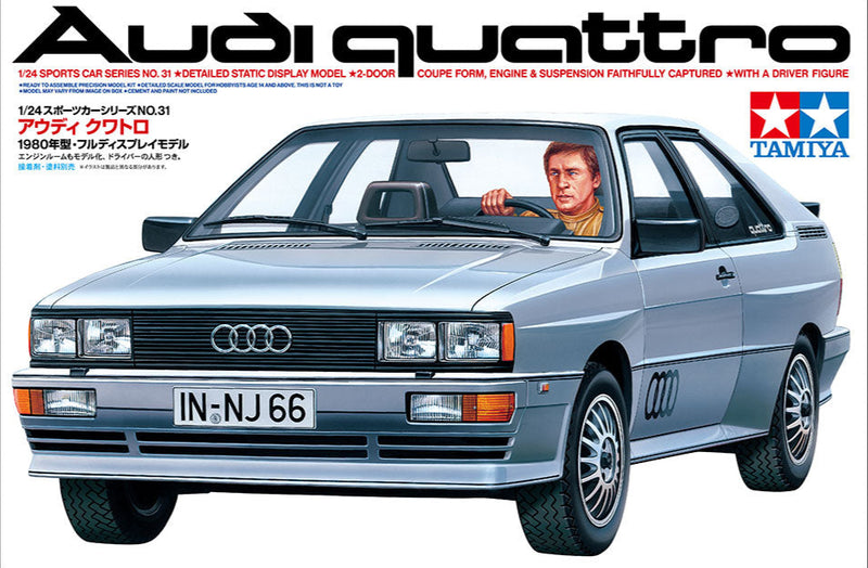 1/24 Audi Quattro (Tamiya Sports Car Series 031)