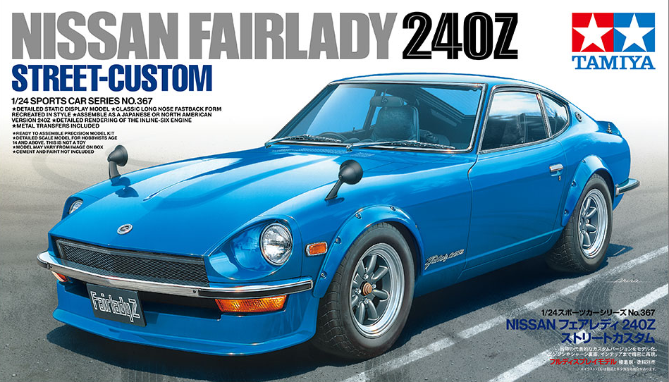 1/24 Nissan Fairlady 240Z Street Custom (Tamiya Sports Car Series 367)