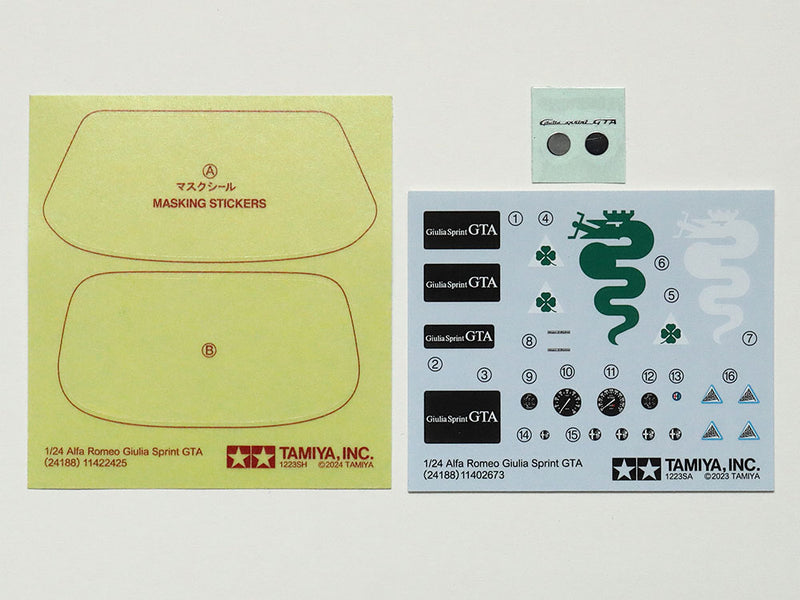 1/24 Alfa Rmoeo Giulia Sprint GTA (Tamiya Sports Car Series 188)