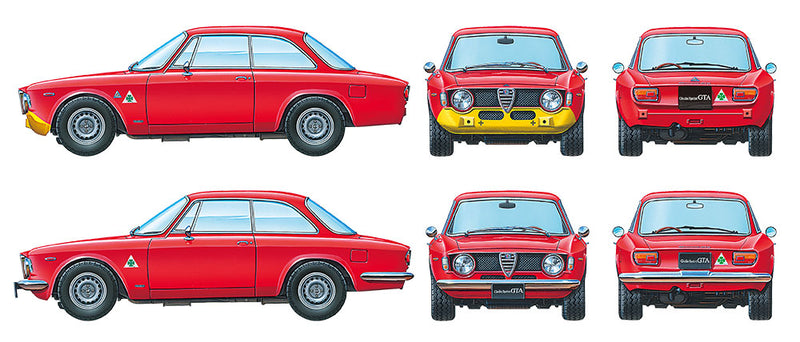 1/24 Alfa Rmoeo Giulia Sprint GTA (Tamiya Sports Car Series 188)