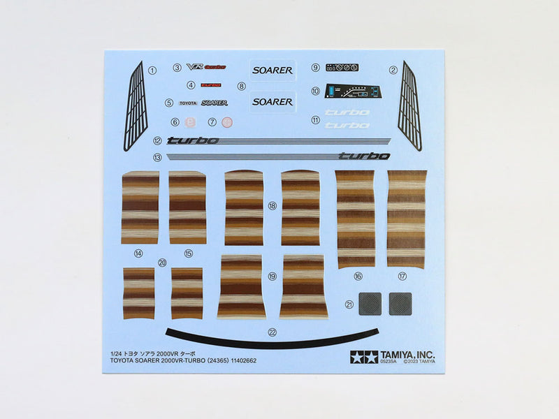 1/24 Toyota Soarer 2000VR-Turbo (Tamiya Sports Car Series 365)