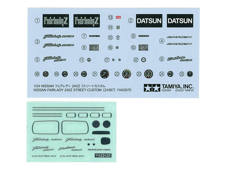 1/24 Nissan Fairlady 240Z Street Custom (Tamiya Sports Car Series 367)