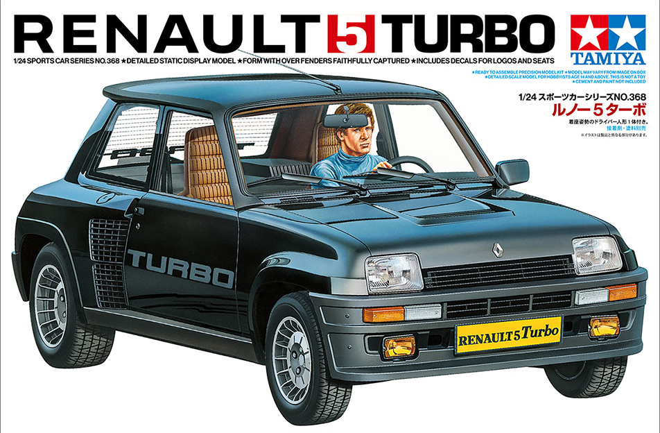 1/24 Renault 5 Turbo (Tamiya Sports Car Series 368)