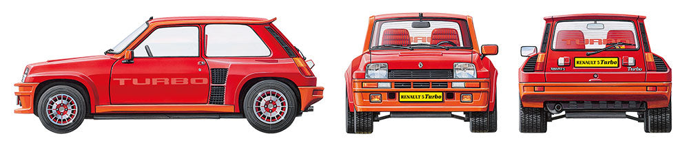 1/24 Renault 5 Turbo (Tamiya Sports Car Series 368)