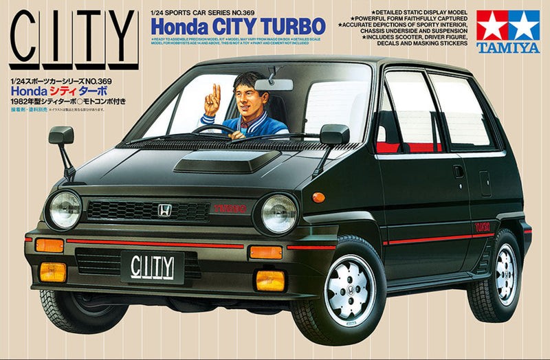 1/24 Honda City Turbo (Tamiya Sports Car Series 369)