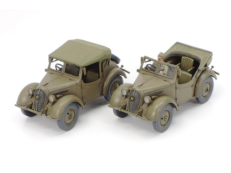 1/48 Mitsubishi Ki-46III Type 100 & 4x4 Light Vehicle Kurogame Set