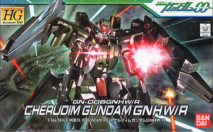 High Grade (HG) Gundam 00 1/144 GN-006GNHW/R Cherudim Gundam GNHW/R