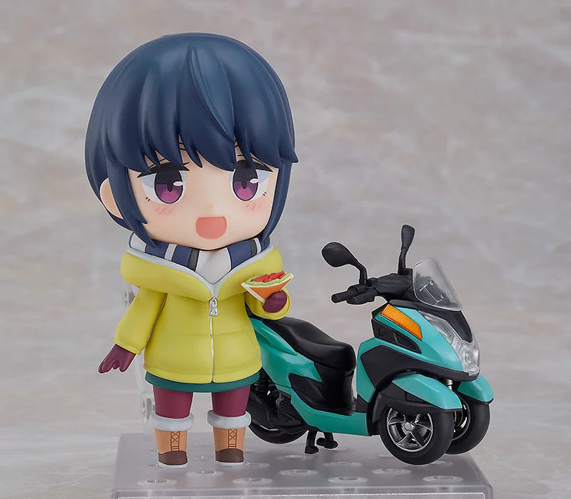 Good Smile Company Nendoroid 1865 - Laid-Back Camp - Rin Shima: Three Wheels Ver.