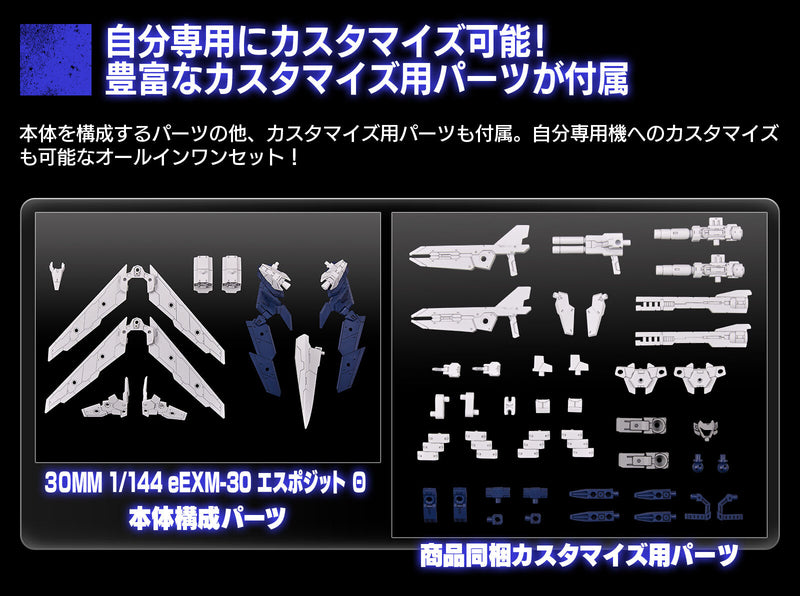 Premium Bandai 30 Minuites Mission (30MM) 1/144 eEXM-30 ESPOSSITO θ (Theta)