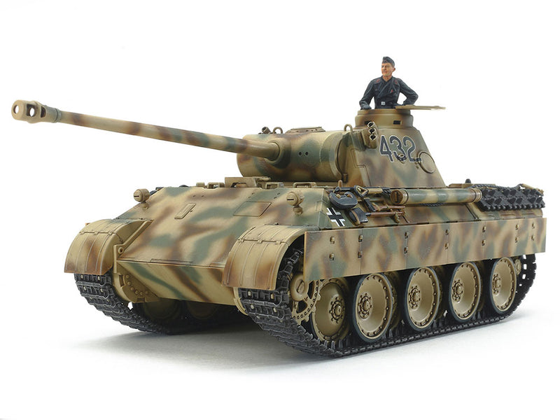 1/48 German Tank Panther Ausf.D (Tamiya 1/48 Military Miniature Series 97)