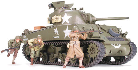 1/35 U.S. Medium Tank M4A3 Sherman 75mm Gun Late Production (Frontline Breakthrough) (Tamiya 1/35 Military Miniature Series 250)