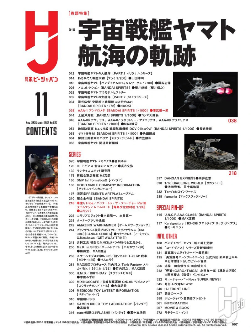 Monthly Magazine Hobby Japan 2025.11