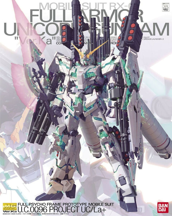 Master Grade (MG) 1/100 RX-0 Full Armor Unicorn Gundam Ver.Ka