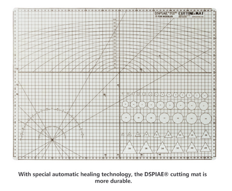Dspiae Cutting Mat A2 Size (AT-CA2)