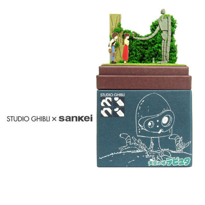 Sankei Miniature Art Kit - Studio Ghibli - Robot Soldiers, Sheeta & Pazu (Laputa: Castle in the Sky)