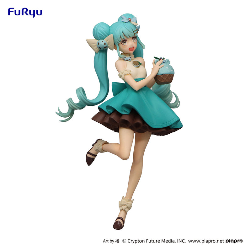 FuRyu Prize Figure - Hatsune Miku - SweetSweets Series Chocolate Mint Ver.