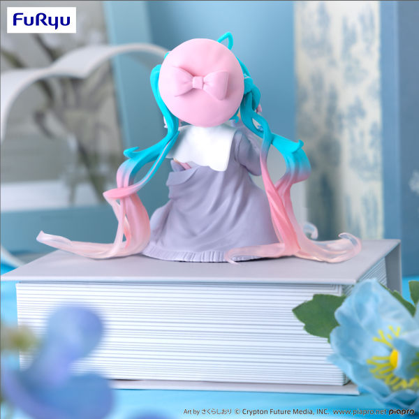 FuRyu Noodle Stopper Figure - Hatsune Miku - Love Sailor Gray Color Ver.