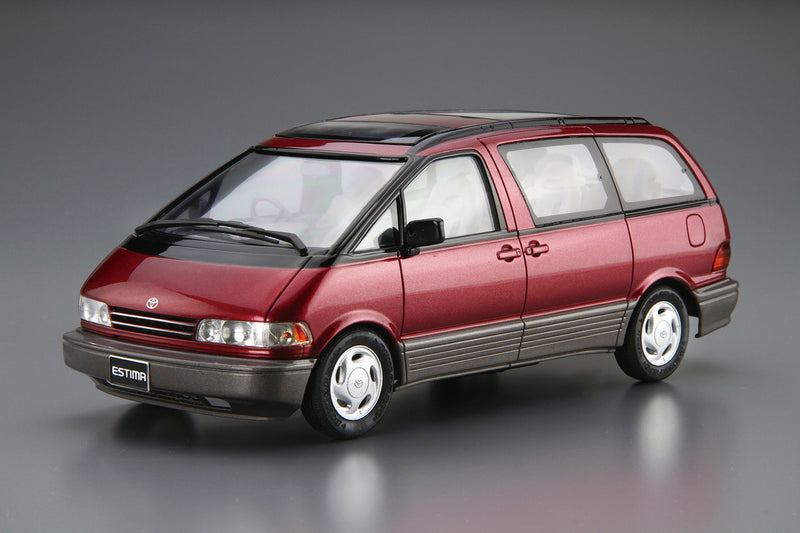 1/24 Toyota TCR11W Previa Twin Moonroof '90 (Aoshima The Model Car Series No.115)