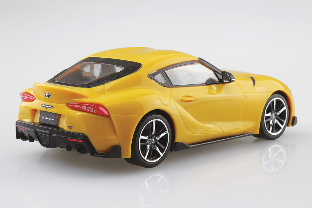 1/32 Toyota GR Supra (Lightning Yellow) (Aoshima The Snap Kit Series No.10D)