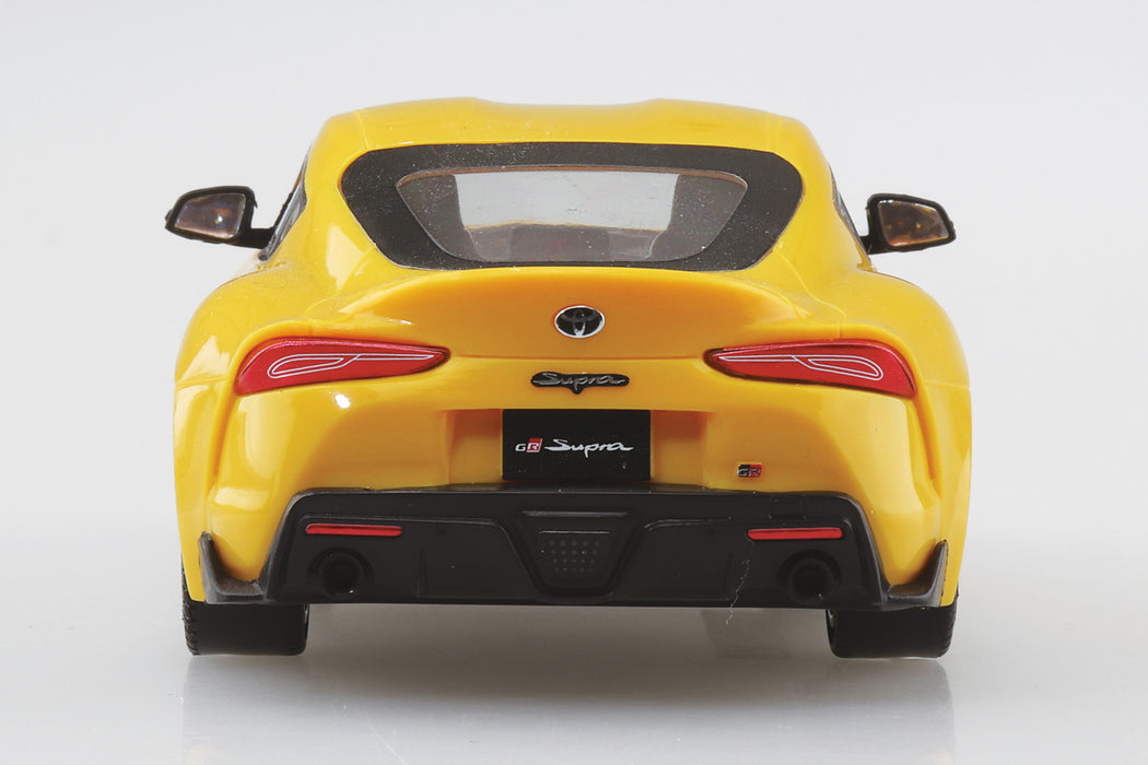 1/32 Toyota GR Supra (Lightning Yellow) (Aoshima The Snap Kit Series No.10D)