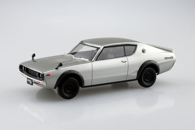 1/32 Nissan C110 Skyline GT-R (Silver) (Aoshima The Snap Kit Series No.18A)