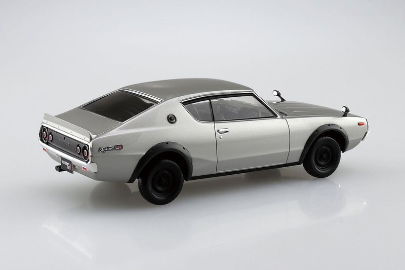 1/32 Nissan C110 Skyline GT-R (Silver) (Aoshima The Snap Kit Series No.18A)