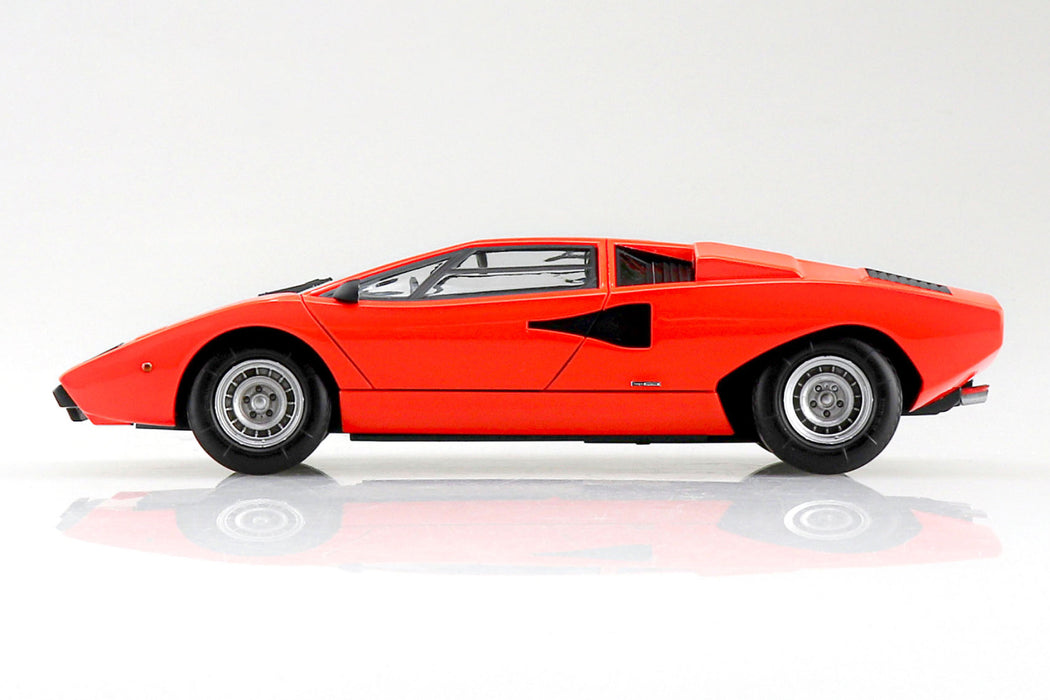 1/32 Lamborghini Countach LP400 (Orange) (Aoshima The Snap Kit Series No.20C)