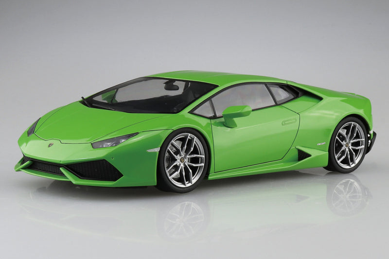 1/24 Lamborghini Huracan Pre-Painted Green (Aoshima 1/24 Pre-painted Series No.04-A)
