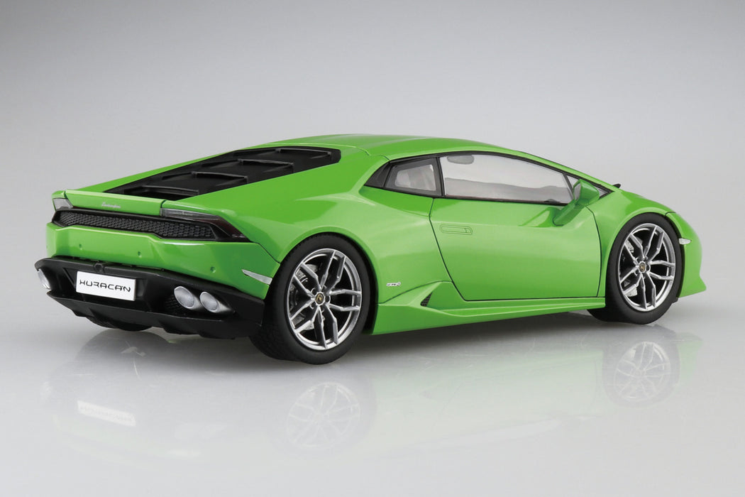 1/24 Lamborghini Huracan Pre-Painted Green (Aoshima 1/24 Pre-painted Series No.04-A)