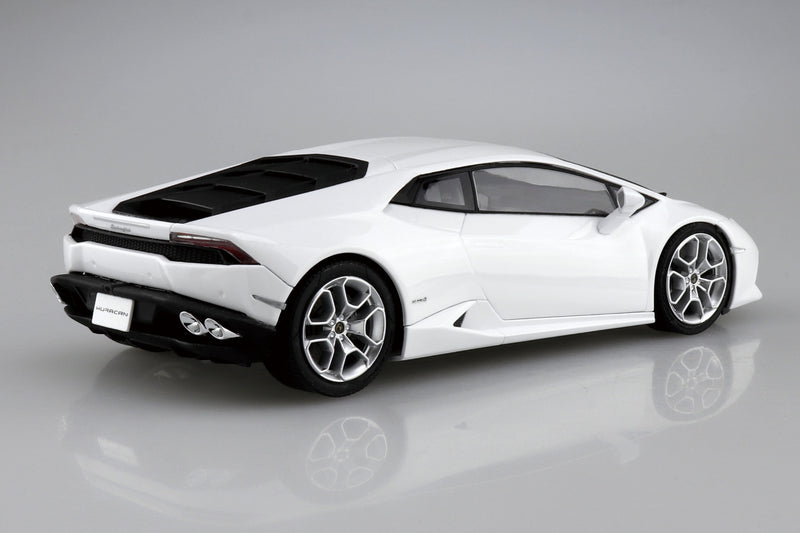 1/24 Lamborghini Huracan Pre-Painted White (Aoshima 1/24 Pre-Painted Series No.04-B)