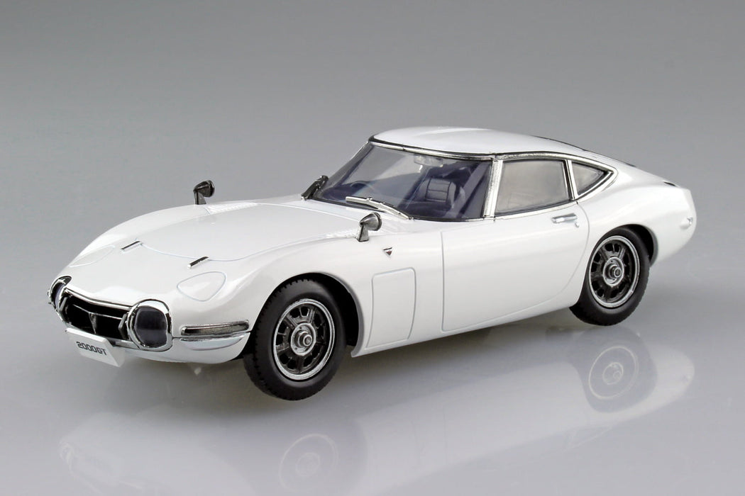 1/32 Toyota 2000GT (Pegasus White) (Aoshima The Snap Kit Series No.05A)