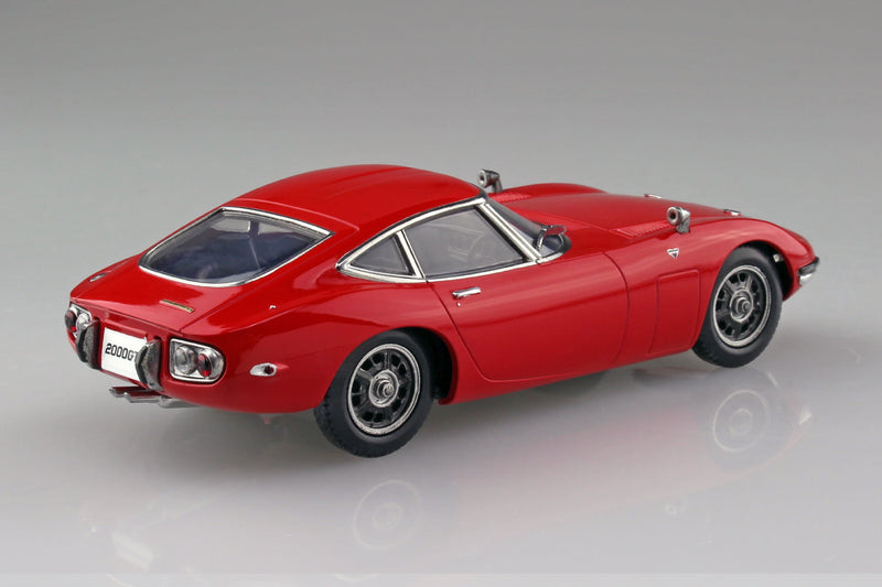 1/32 Toyota 2000GT (Solar Red) (Aoshima The Snap Kit Series No.05B)