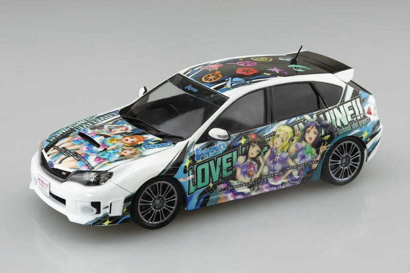 1/24 Subaru LoveLive! Sunshine!! GRB IMPREZA WRX STI '10  (Aoshima Itasha Series No.02)