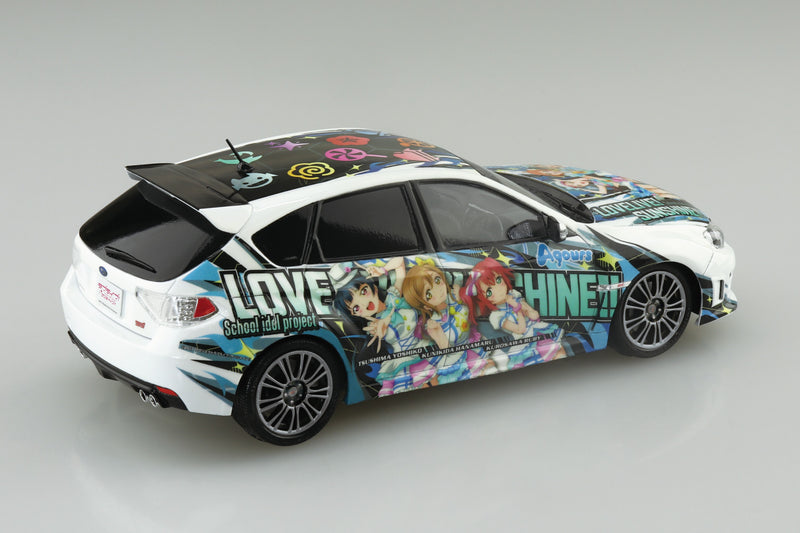 1/24 Subaru LoveLive! Sunshine!! GRB IMPREZA WRX STI '10  (Aoshima Itasha Series No.02)