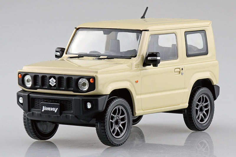 1/32 Suzuki JB64 Jimny (Chiffon Ivory Metallic) (Aoshima The Snap Kit Series No.09-CI)