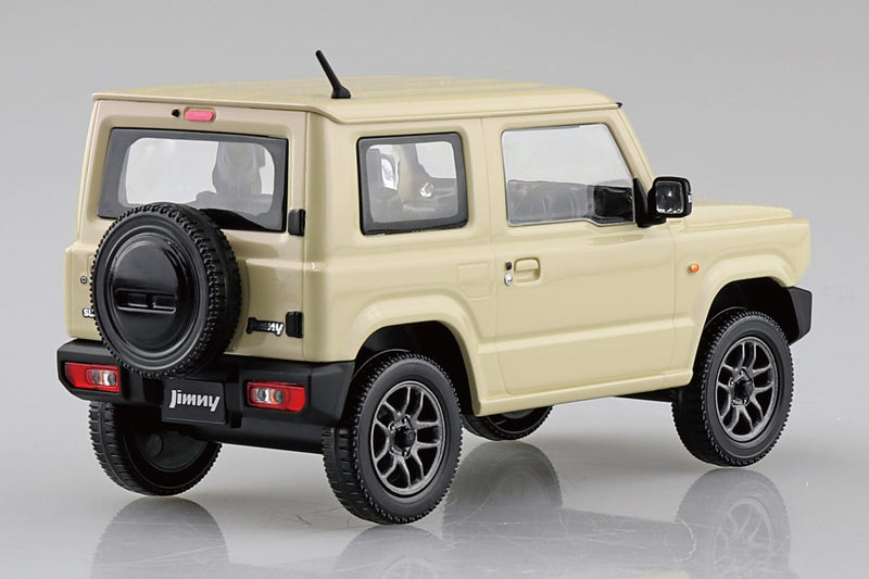 1/32 Suzuki JB64 Jimny (Chiffon Ivory Metallic) (Aoshima The Snap Kit Series No.09-CI)