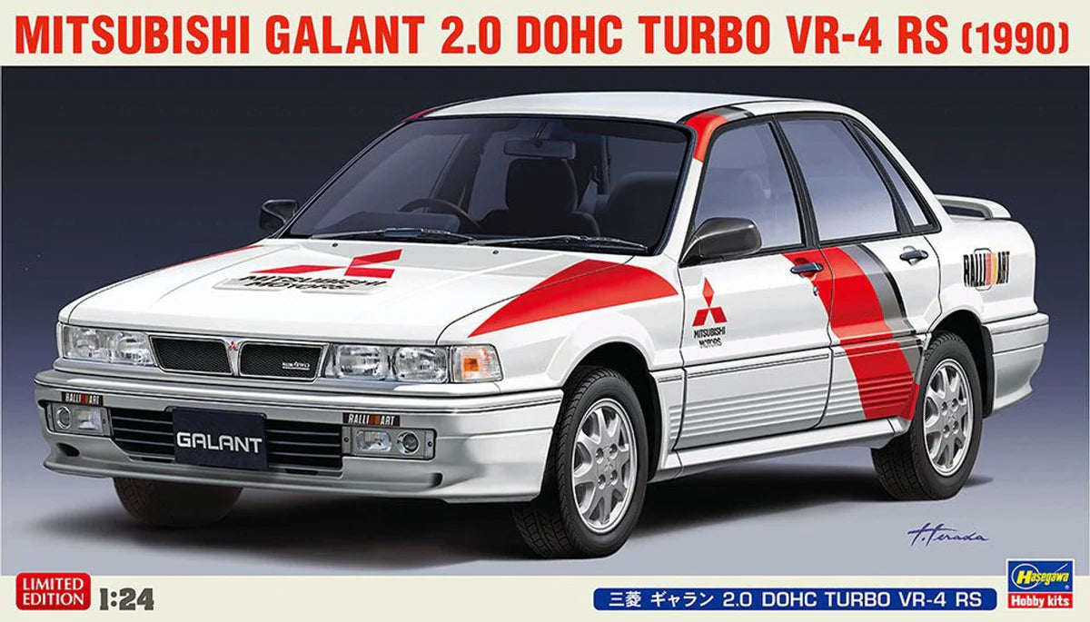 1/24 Mitsubishi Galant 2.0 DOHC Turbo VR-4 RS (1990) (Hasegawa 20627)