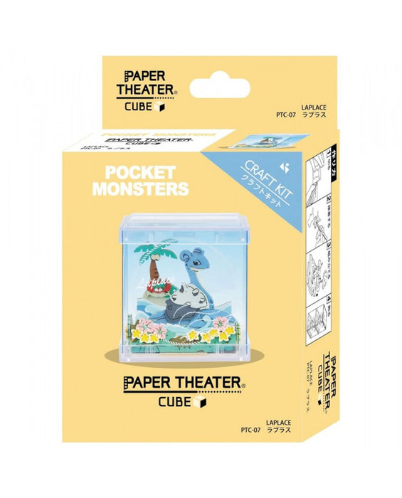 Paper Theater Cube - Pokemon - Lapras - with Display Case (PTC-07)