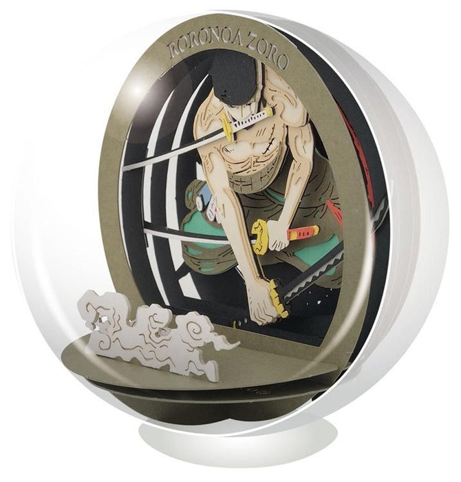 Paper Theater Ball - One Piece - Rononoa Zoro - with Display Case (PTB-14)