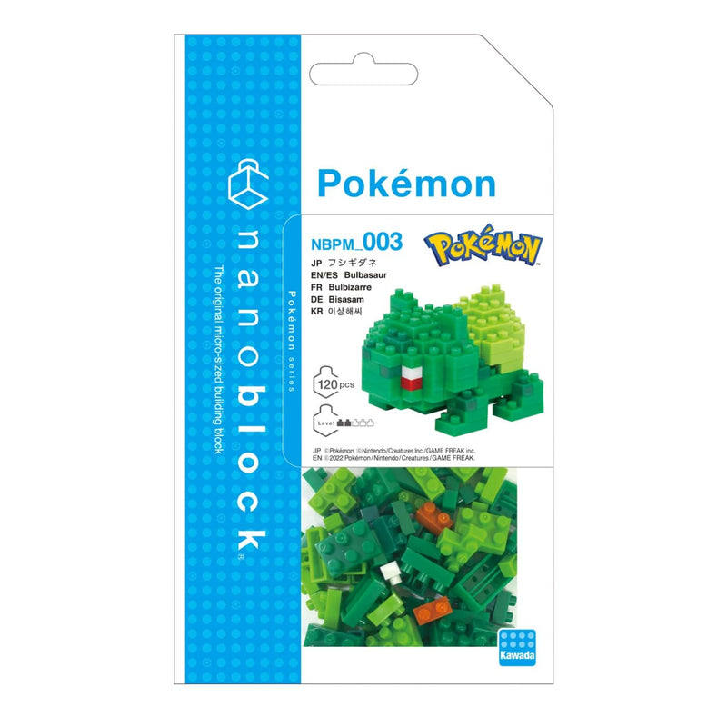 nanoblock - Pokemon -  Bulbasaur (NBPM-003)