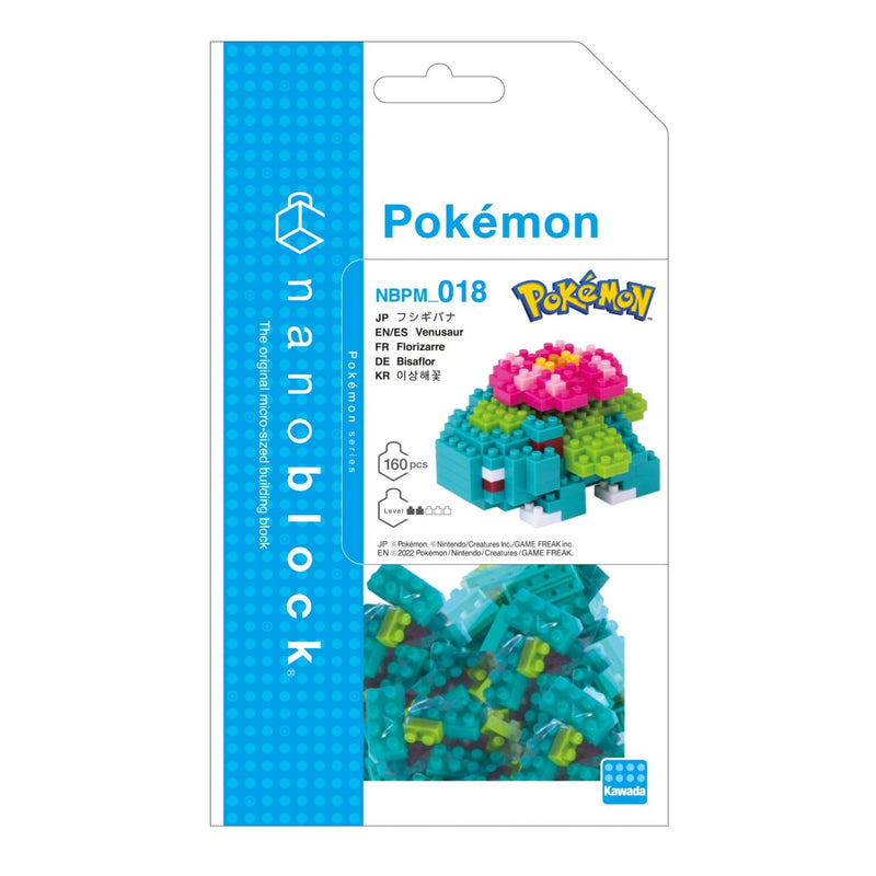 nanoblock - Pokemon -  Venusaur (NBPM-018)