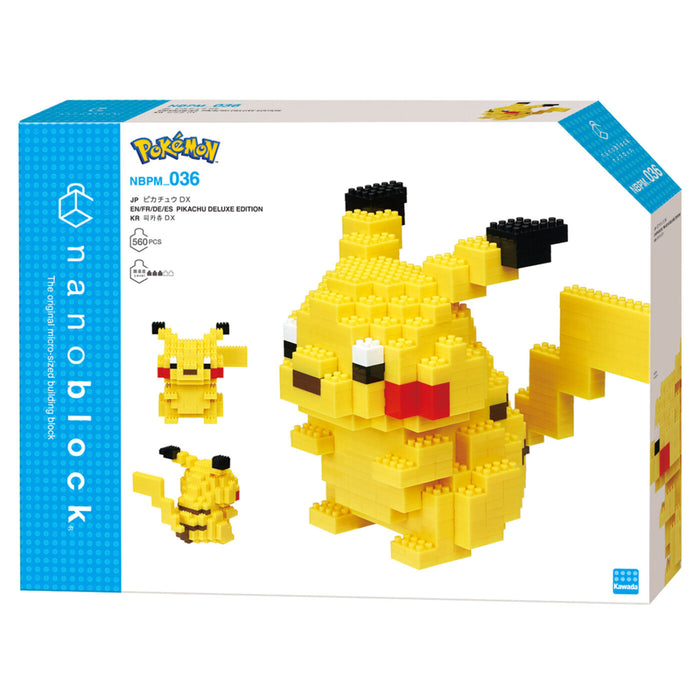 nanoblock - Pokemon - Pikachu DX (NBPM-036)