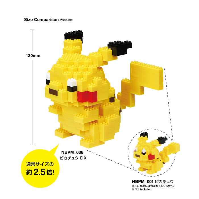 nanoblock - Pokemon - Pikachu DX (NBPM-036)