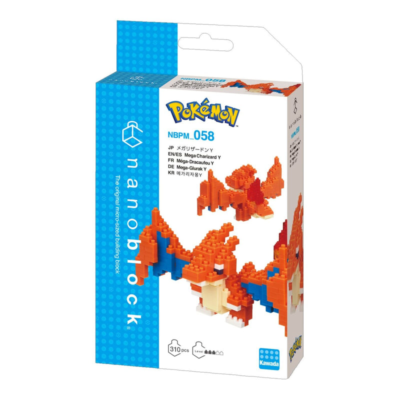 nanoblock - Pokemon -  Mega Charizard Y (NBPM-058)