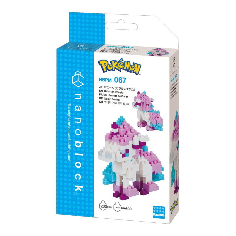 nanoblock - Pokemon -  Galarian Ponyta (NBPM-067)