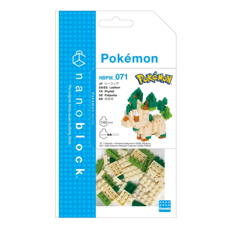 nanoblock - Pokemon -  Leafeon (NBPM-071)