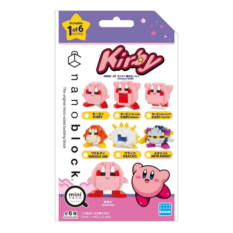 nanoblock Mininano Series - Kirby Vol.1 (NBMC-29) (Blind Bag)