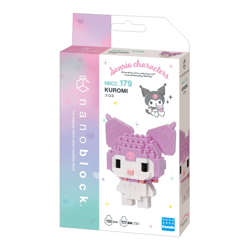nanoblock Character Collection - Sanrio - Kuromi (NBCC-179)