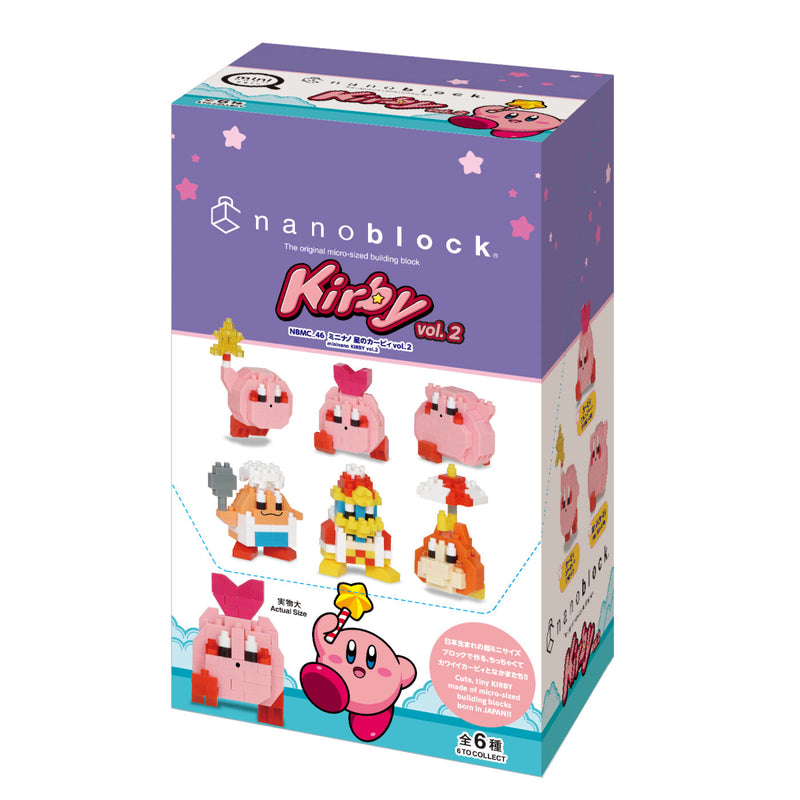 nanoblock Mininano Series - Kirby Vol.2 (NBMC-46) (Blind Bag)